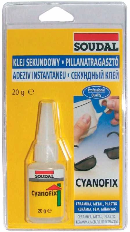 Momentiniai klijai SOUDAL Cyanofix, 3 g