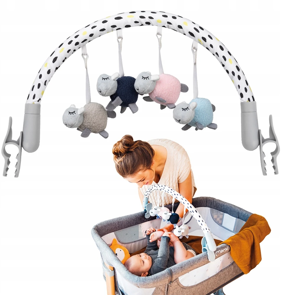 MoMi JOY žaislų juosta - universalūs sensoriniai 4 žaislai