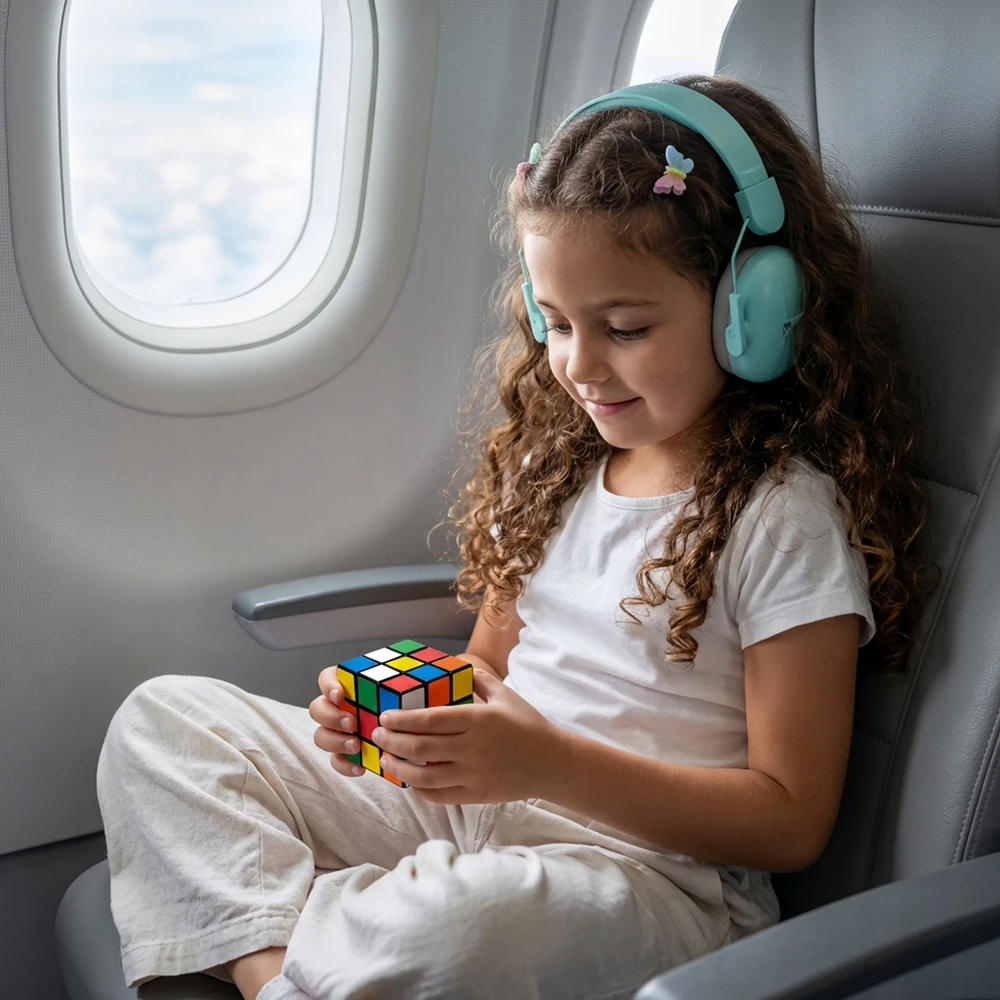 Momini kids noise-reducing earmuffs Milo Mėlyna