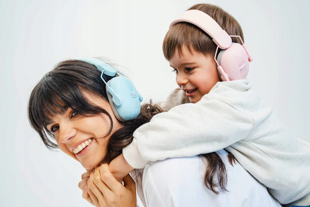 Momini kids noise-reducing earmuffs Milo Mėlyna