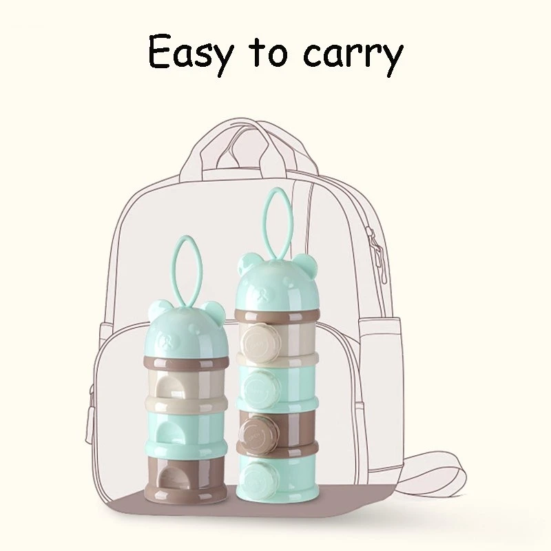 Mommy Bag konteineris pieno mišiniui, meškiukui, mėtai