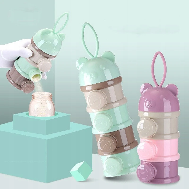 Mommy Bag konteineris pieno mišiniui, meškiukui, mėtai