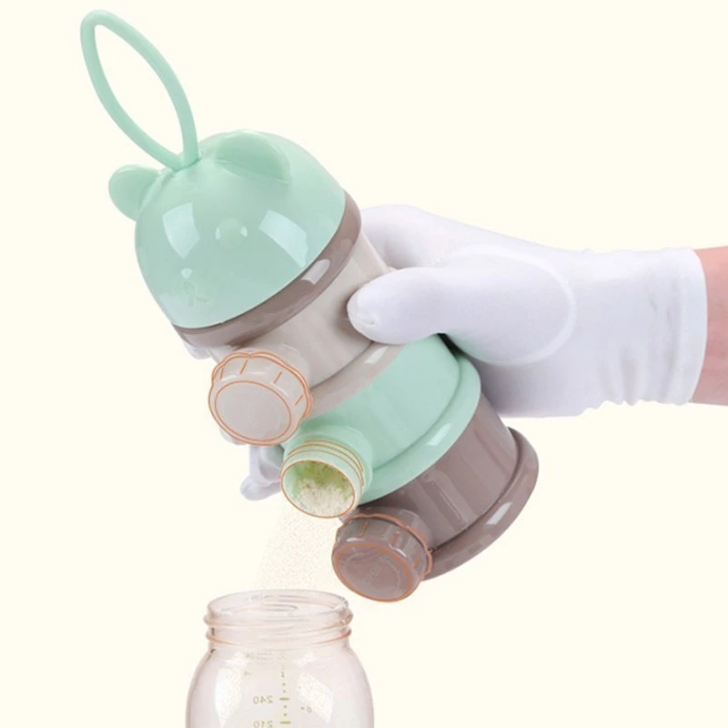 Mommy Bag konteineris pieno mišiniui, meškiukui, mėtai