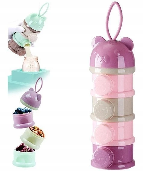 Mommy Bag konteineris pieno mišiniui, meškiukui, mėtai
