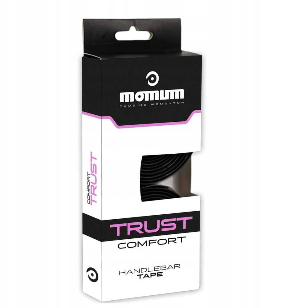 MOMUM TRUST Comfort dviračio vairo juosta 3,2 mm Juoda