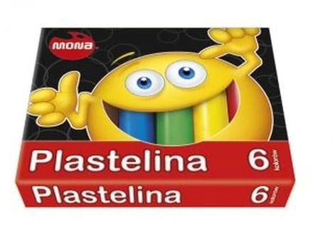 Lean School plastilinas 6 spalvų MONA