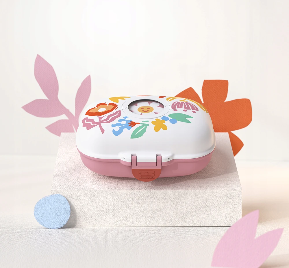 Monbento Gram pietų dėžutė 600ml, Paper Cut dizainas