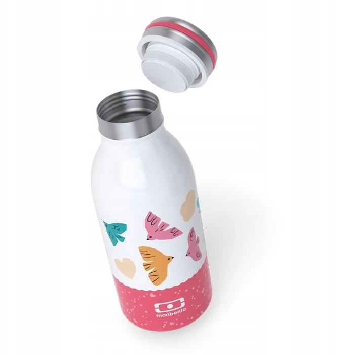 Monbento Graphic Birds termos butelka 360ml