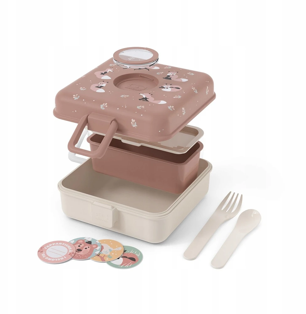 Monbento Snacky vaikų maisto dėžutė 0,85 l "lapė"