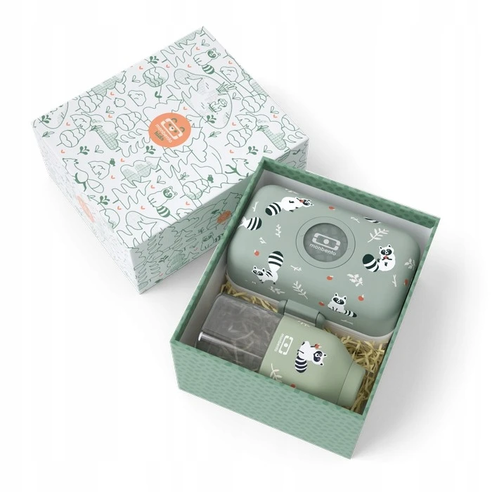 Monbento Tresor "cinnamon Fox" rinkinys: maisto dėžutė ir gertuvė