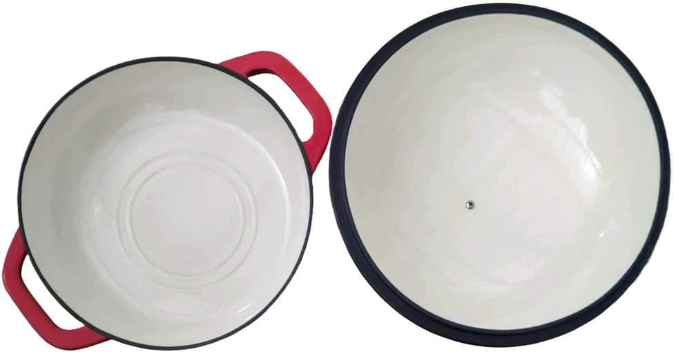 Allesken Mondex RODELUXE ketaus kepimo keptuvė 35,5x28x5,5 cm kreminė 1 vnt.