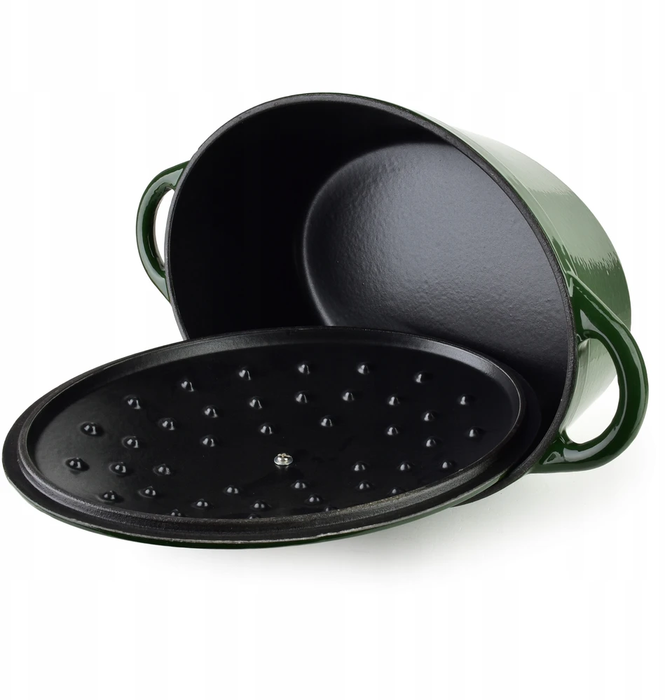 Allesken Mondex Verdeluxe ketaus kepimo keptuvė Ovali 30x22,8x11cm žalia 1 vnt
