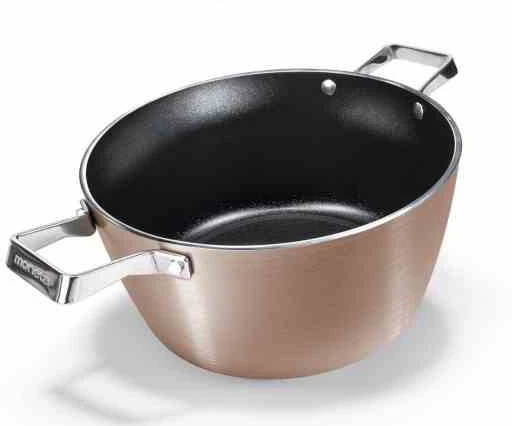 Moneta Puodas 24 cm, rožinio aukso, indukcijai