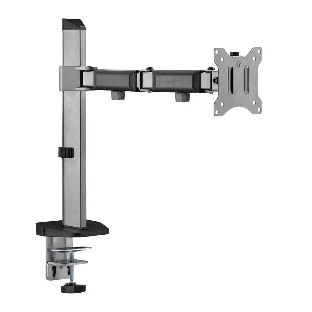 Laikiklis White Shark Baltas Shark Baltas Shark AMENHOTEP I, Desktop Mount for 1 Monitorius, Pilkas (GMS-3204)