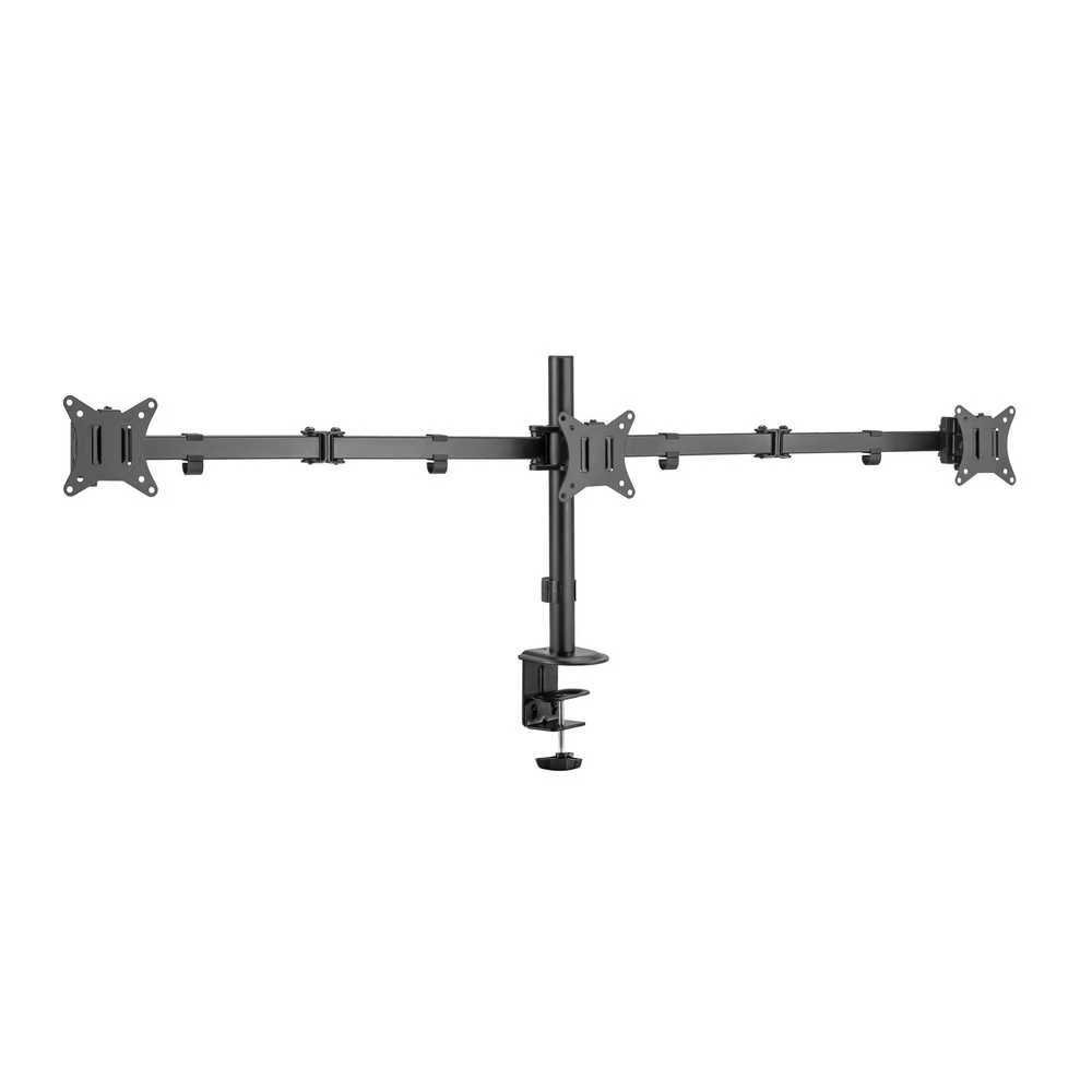 Monitorių laikiklis Sbox LCD-352/3-2 (13-27/3x9kg/100x100)