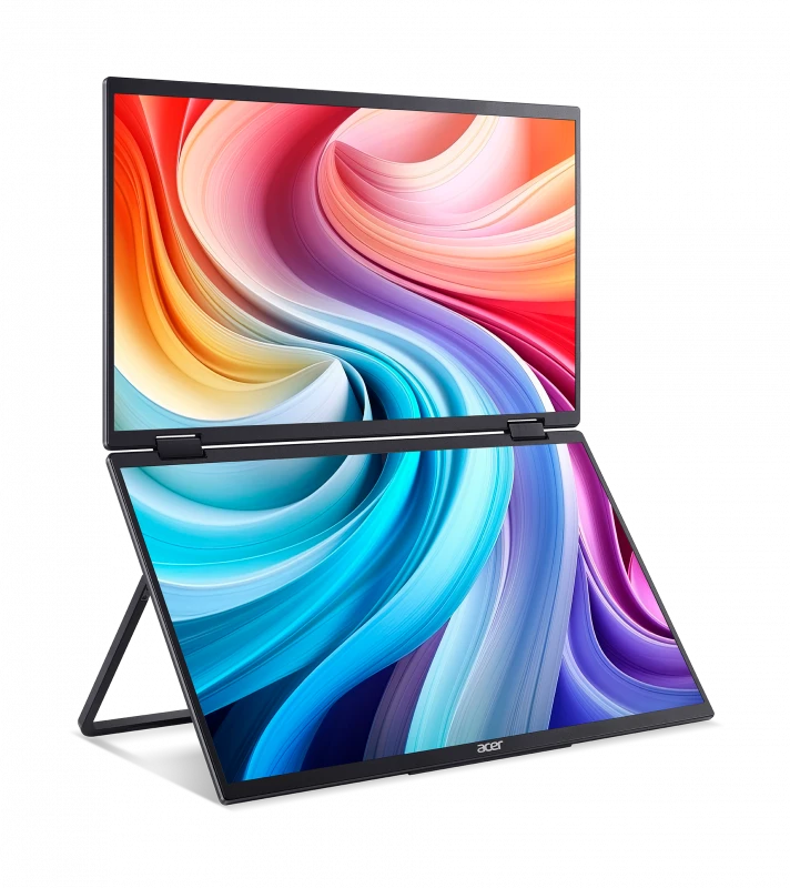 Monitorius Acer | PD163QBMIUUX PD3 Series | 16 " | IPS | 16:9 | 60 Hz | 8 ms | 1920 x 1080 pikselių | 250 cd/m² | HDMI jungtys quantity 1 | Juodas