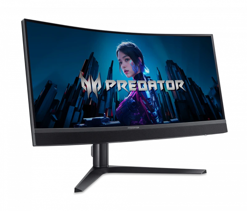 Monitorius Acer Predator X34“ (X34V3bmiiphuzx) 34 col., UWQHD, MiniLED