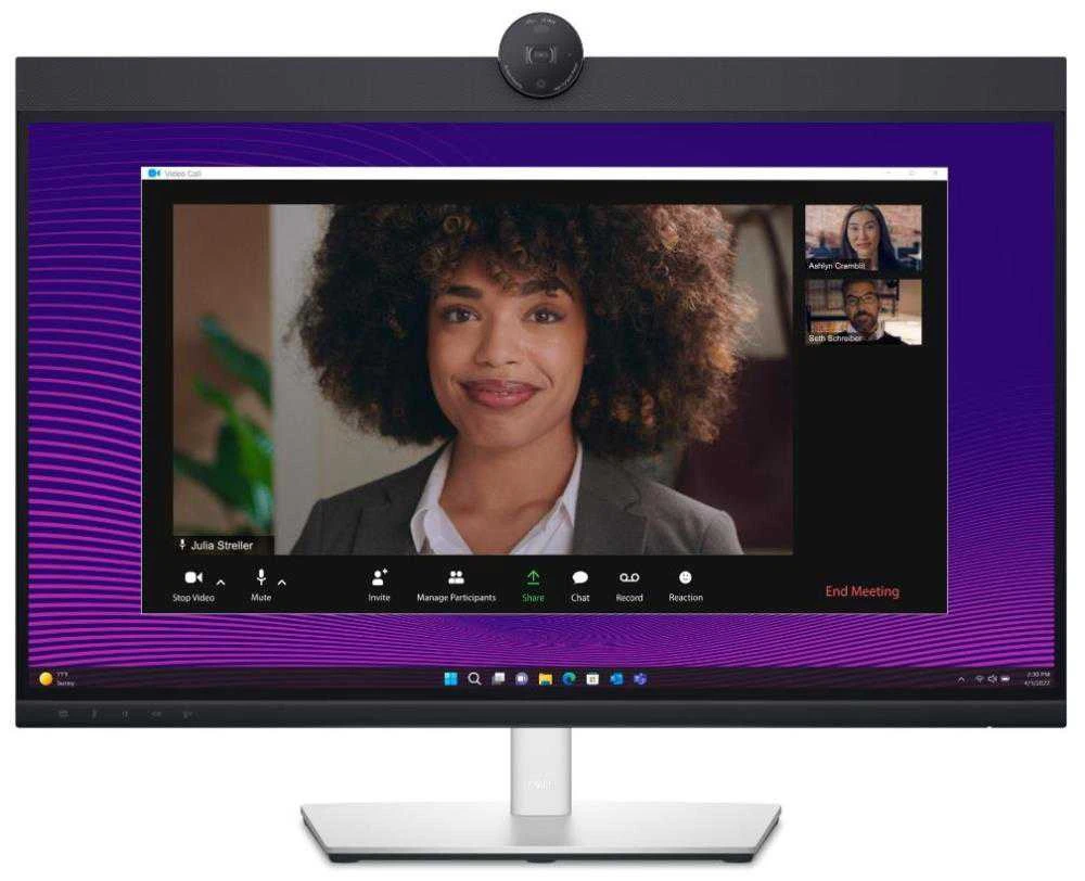 „Dell 27 USB-C Hub“ vaizdo konferencijų monitorius | P2724DEB