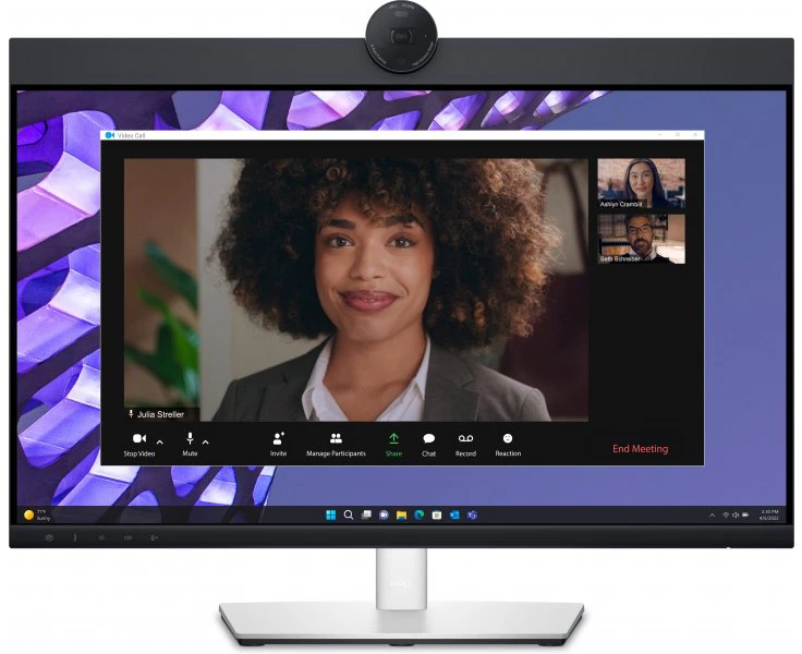 „Dell 27 USB-C Hub“ vaizdo konferencijų monitorius | P2724DEB
