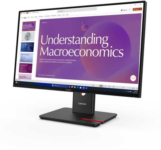 Monitorius Lenovo | ThinkVision T24D-40 | 23.8 " | IPS | 16:9 | 120 Hz | 4 ms | 1920 x 1080 pikselių | 250 cd/m² | HDMI jungtys quantity 1 | Eclipse Juodas
