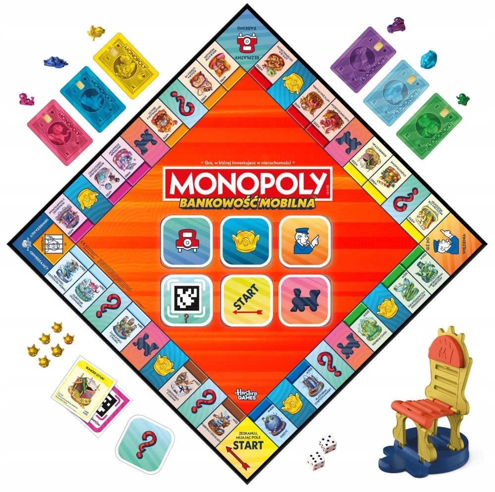 Monopoly Banking mobilusis stalo žaidimas Hasbro