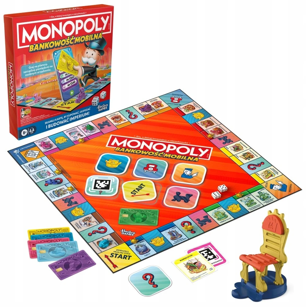 Monopoly Banking mobilusis stalo žaidimas Hasbro