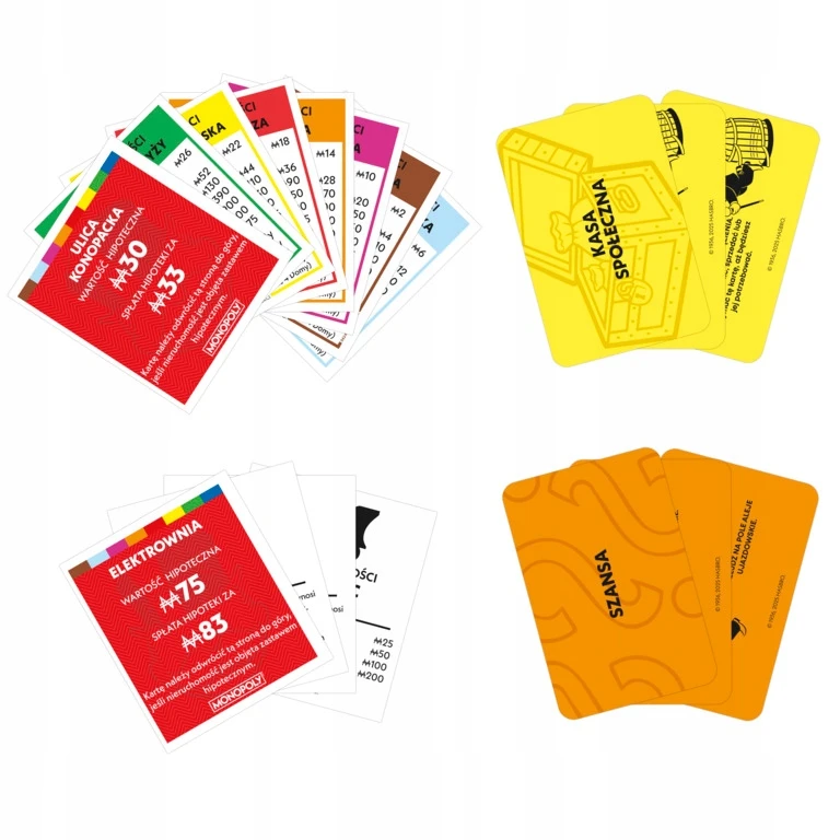 Monopoly Classic Refresh žaidimas Lenkiška versija Hasbro G0009
