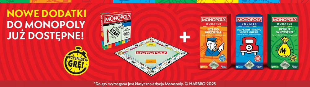 Monopoly Classic Refresh žaidimas Lenkiška versija Hasbro G0009