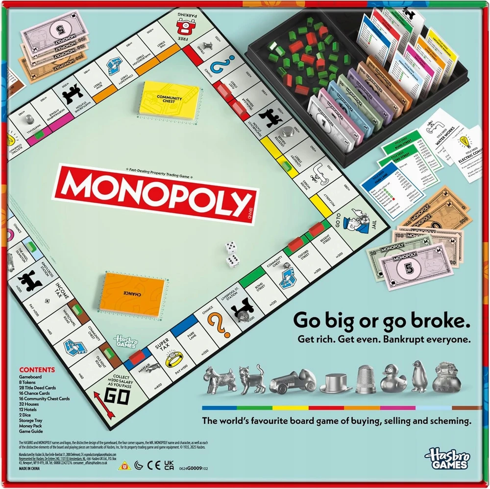MONOPOLY CLASSIC (Stalo ŽAIDIMAS)
