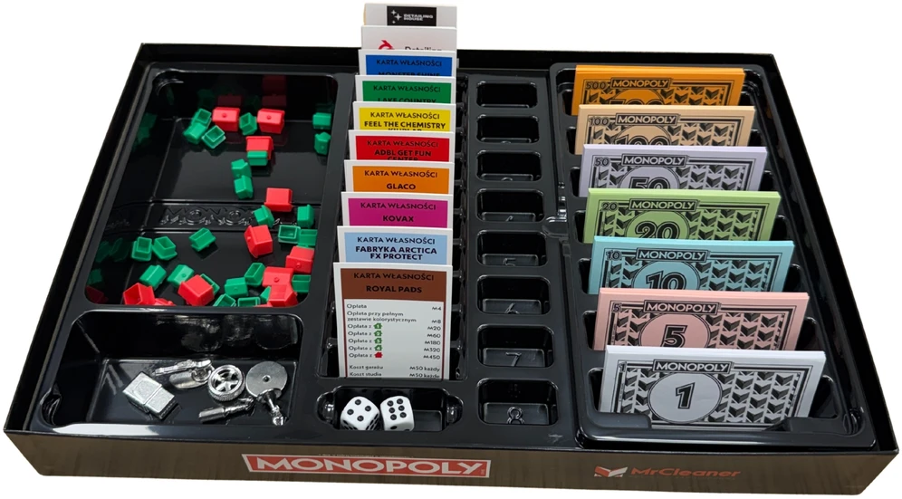 Monopoly MrCleaner x Detailing Together stalo žaidimas Limited Edition PL