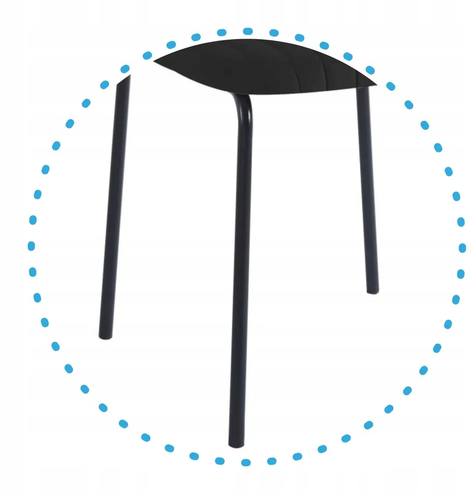 Monovo Juoda minkšta aksominė kėdė svetainei Loft Velvet Metal RIBON