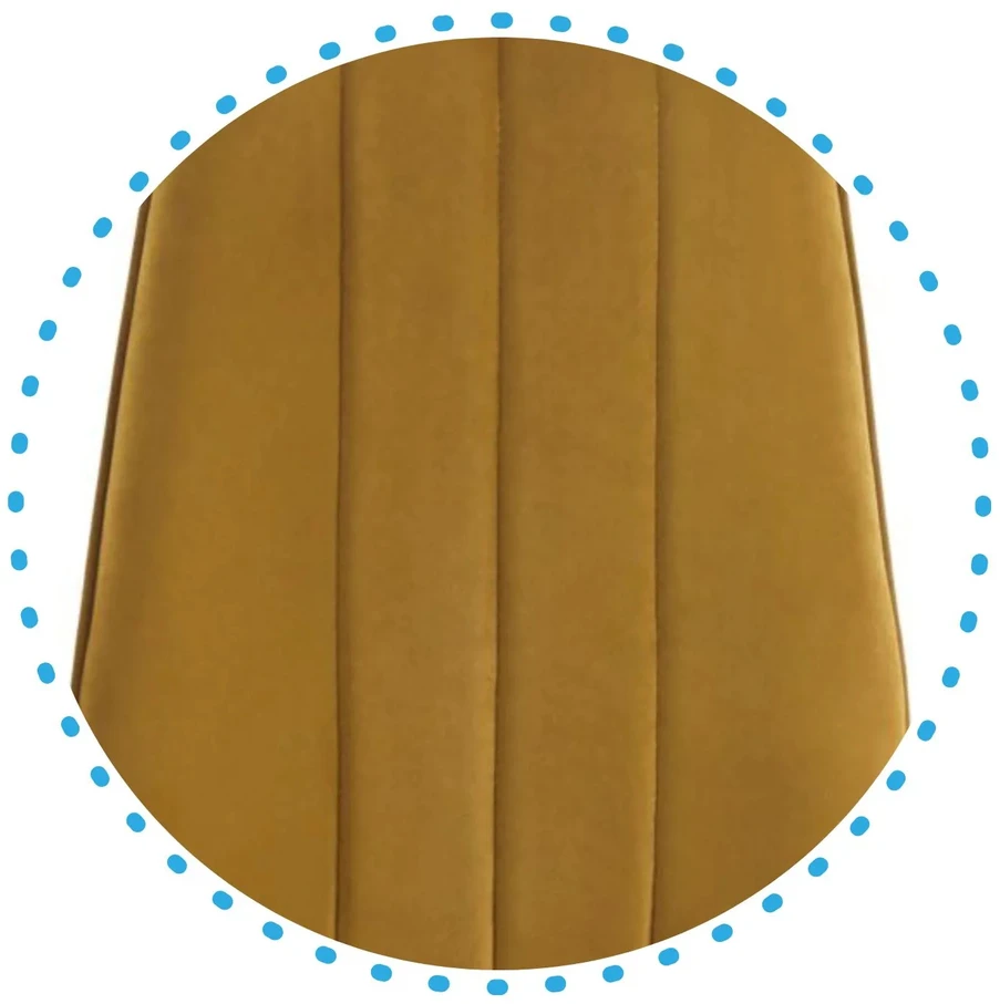 Monovo Minkšta kėdė svetainei Valgomojo Loft Modern Velvet Curry BLYX