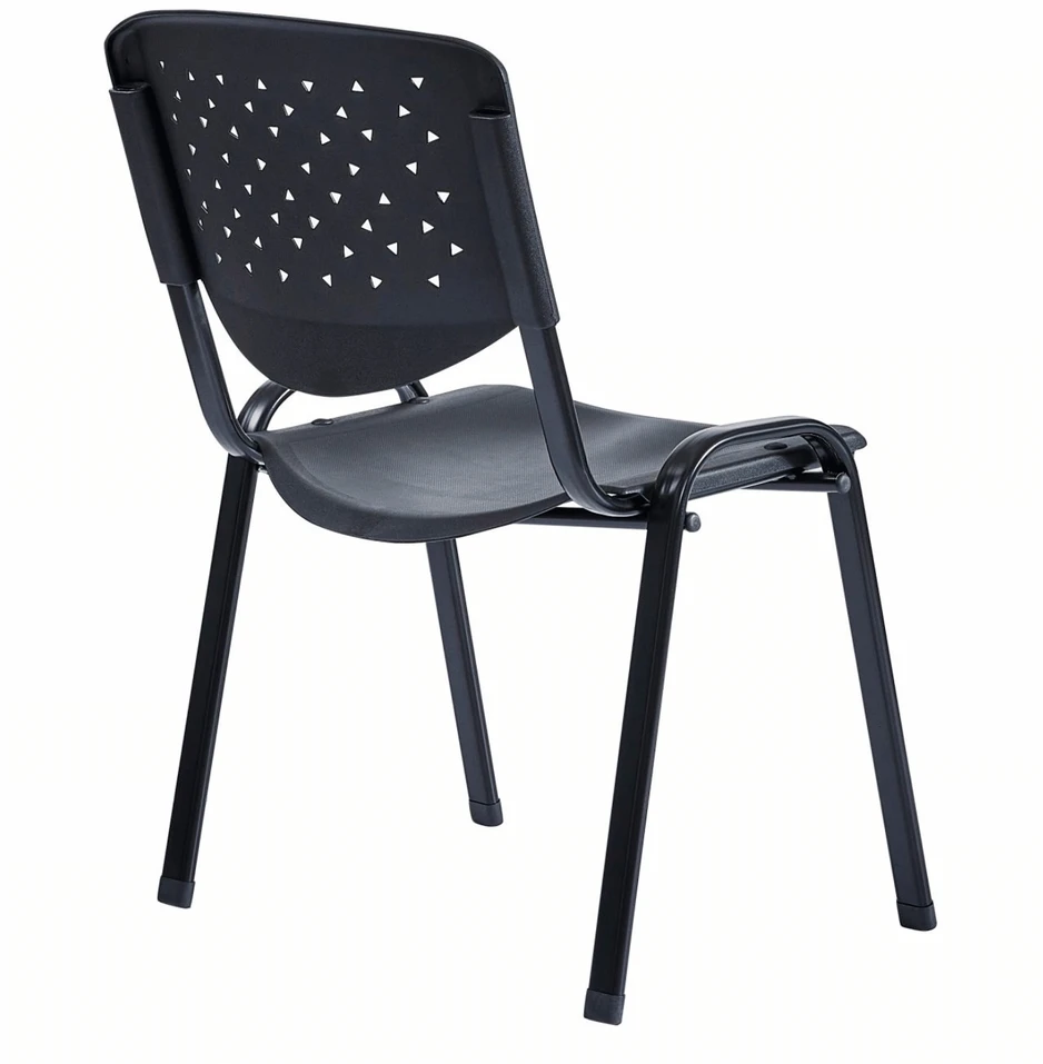 Monovo Moderni ergonomiška konferencijų kėdė biurui ISO Juodas RIVO