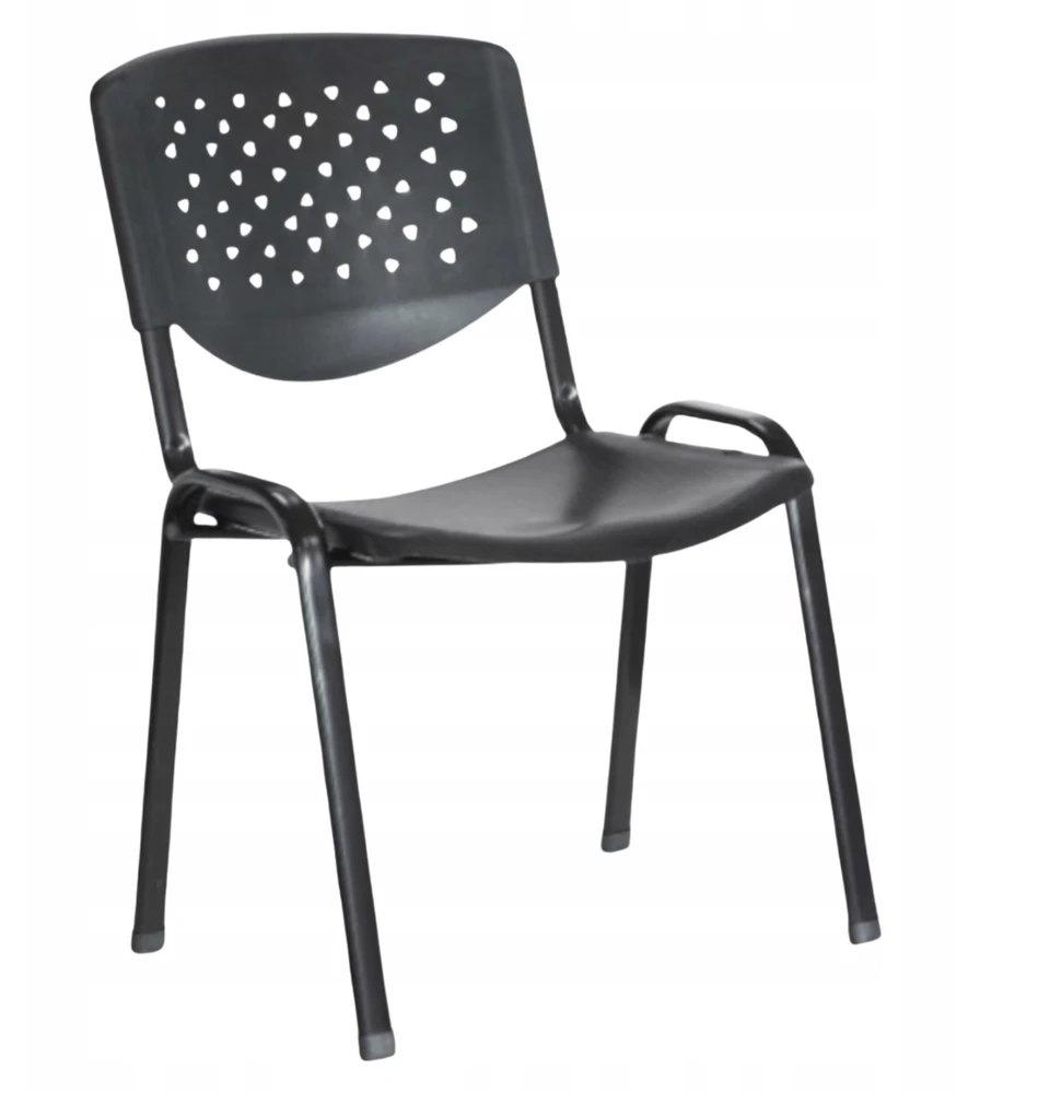 Monovo Moderni ergonomiška konferencijų kėdė biurui ISO Juodas RIVO