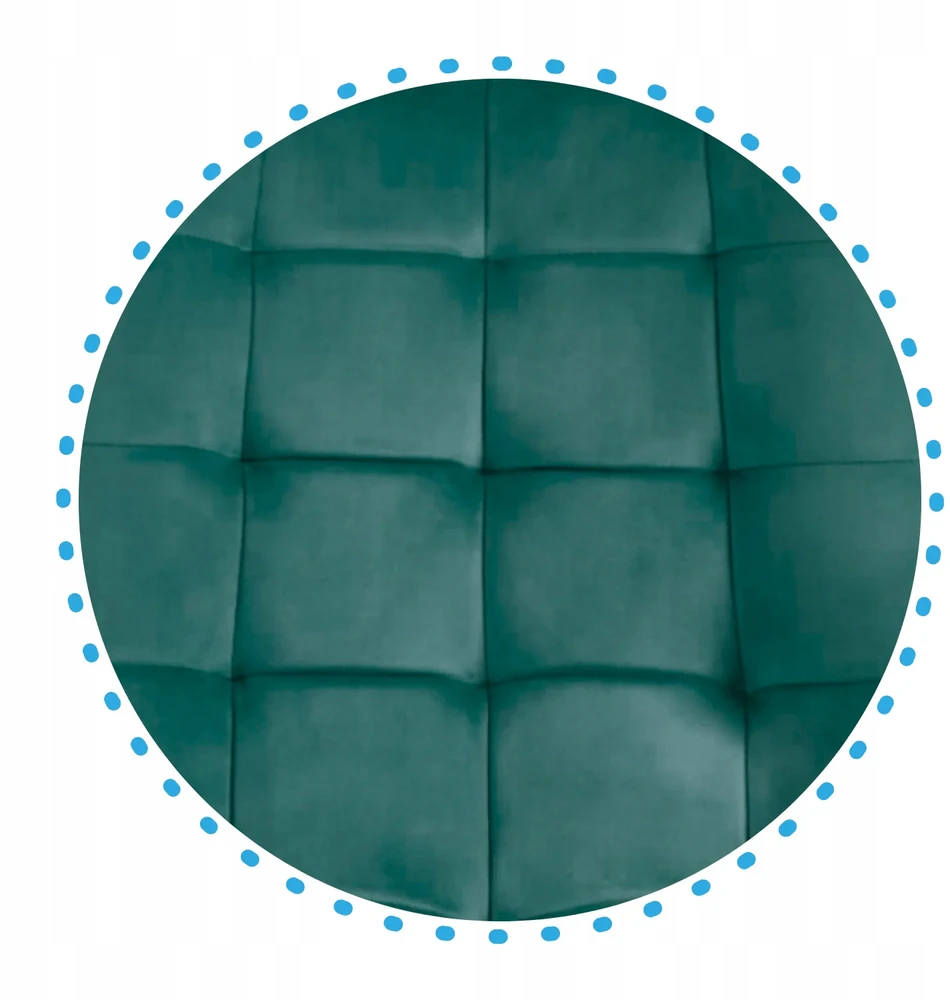 Monovo Žalia moderni minkšta kėdė svetainei, valgomajam, žalias veliūras