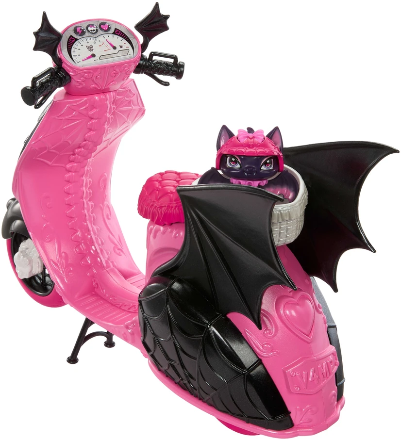 Mattel Monster High Draculaura Vamptastic paspirtukas JDR61