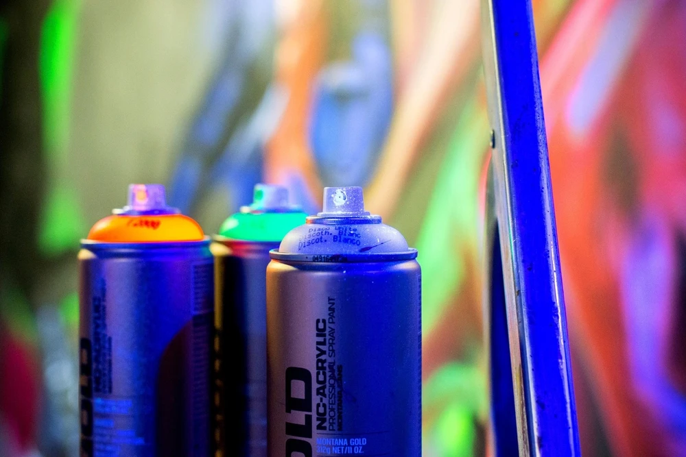 Montana Gold lakier spray žalia fluorescencyjny, ACID Žalias