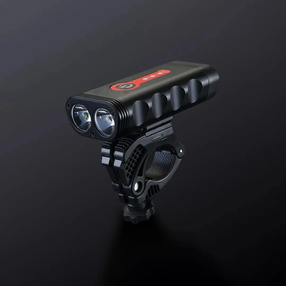 Montavelo Dviračio žibintas priekinis galinis LED 1800lm USB įkraunamas dviračio žibintų rinkinys