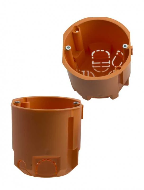 Pawbol Montavimo dėžutė betonui, oranžinė, h-73mm, D68mm