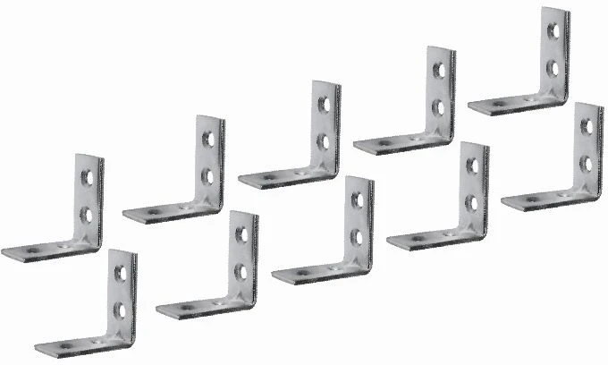 DMX Montavimo kampas, 100 x 100 x 60 x 2,0 mm 20 vnt.