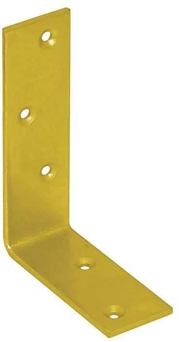 DMX Montavimo kampas, 100 x 75 x 30 x 3 mm, geltonai cinkuotas 20 vnt.