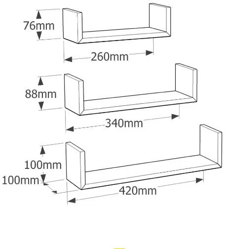 DMX Montavimo kampas, 105x105x90x2,5mm, cinkuotas