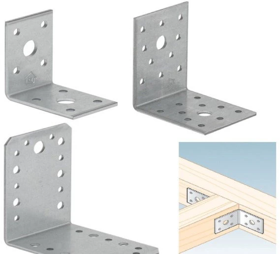 DMX Montavimo kampas, 105x105x90x2,5mm, cinkuotas