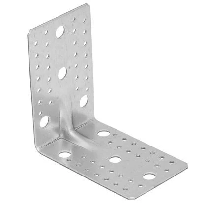 DMX Montavimo kampas KP6, 172 x 105 x 90 x 3,0 mm, sustiprintas, su papildomomis skylėmis, cinkuotas 10 vnt.
