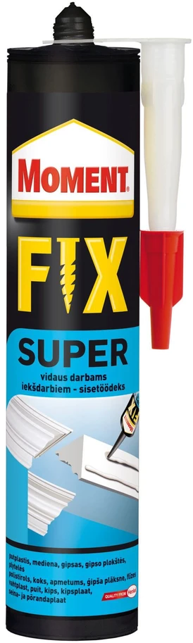 Montažiniai klijai, MOMENT FIX PVC&Aliuminio, 440 g