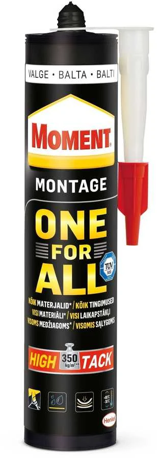 Montažiniai klijai MOMENT ONE FOR ALL EXPRESS, 390 g