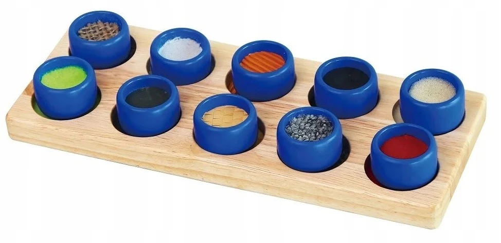 Viga Toys Sensorinis Sorteris 10 cilindrų