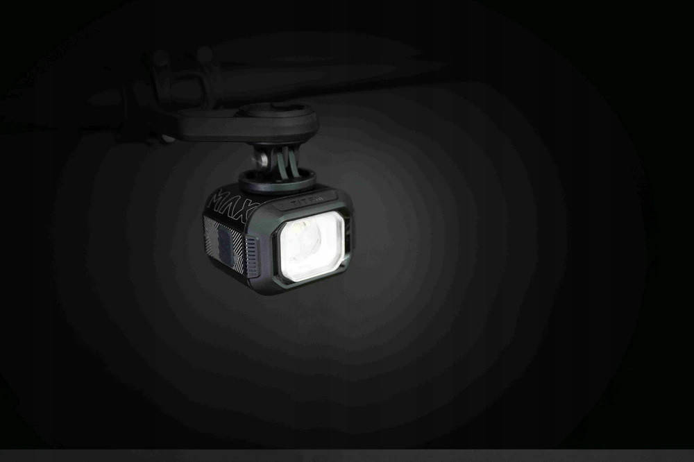 Moon Galingas mėnulis TITAN MAX dviračio žibintas 1700 lm USB armijos žalias