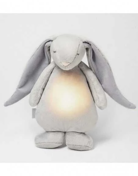 Moonie 2.0 migdukas Humming Bunny - Sidabrinis su garso įrašymo funkcija