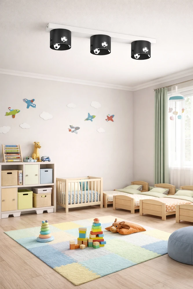 Moonlight DZIECIĘCA LAMPA PLAFON SUFITOWY ŻYRANDOL LED GX53 MOTYL DLA DZIEWCZYNKI